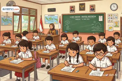 55 Soal TKA Bahasa Indonesia Kelas 6 2026 Siap Uji Kemampuan Literasi dan Logika Siswa