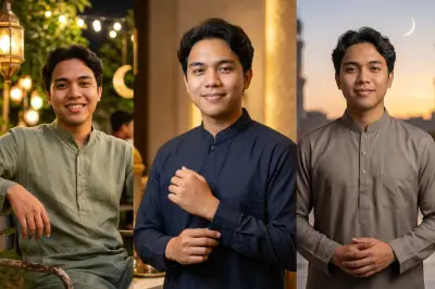 AI Sulap Selfie Biasa Jadi Foto Bukber Stylish dengan Koko Modern