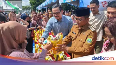 Andra Soni Pastikan Stok Pangan Banten Aman Jelang Lebaran 2026