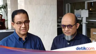 Anies dan Novel Baswedan Jenguk Andrie KontraS, Ungkap Kondisi Korban Penyiraman Air Keras
