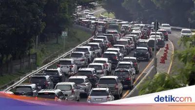 Arus Balik Lebaran: 89 Ribu Kendaraan Padati Puncak Bogor via Tol di H+2