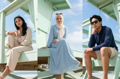 Bikin Foto Estetik di Menara Penjaga Pantai Pakai AI, Tanpa Harus ke Pantai