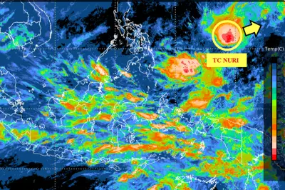 BMKG Deteksi Kemunculan Siklon Tropis Nuri di Samudra Pasifik Utara Papua