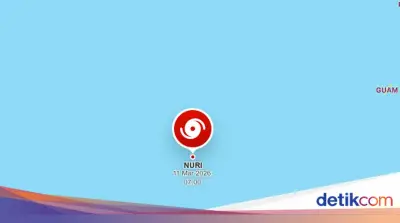 BMKG Deteksi Siklon Tropis NURI, Sejumlah Wilayah Indonesia Terdampak Cuaca Ekstrem