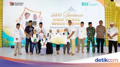 BSI Santuni 5.000 Anak Yatim Serentak di Seluruh Indonesia dalam Program Ramadan