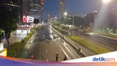 Car Free Night Malam Takbiran: Sudirman-Thamrin Ditutup Mulai 18.00 WIB