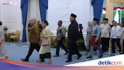 CT dan Anita Tanjung Hadiri Halalbihalal Prabowo di Istana Merdeka Jakarta