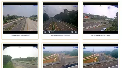 Daftar Link CCTV Tol untuk Mudik Lebaran 2026, Pantau Kemacetan dan Lalu Lintas Secara Real-Time