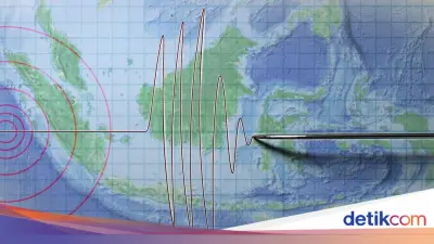 Gempa Magnitudo 4,8 Guncang Perairan Bitung, Sulawesi Utara