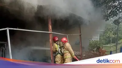 Gudang Komputer BRIN Cibinong Ludes Terbakar, Diduga Akibat Bakar Sampah