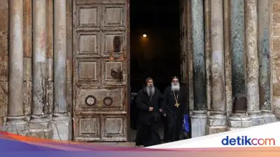 Israel Cegah Kardinal Masuk Gereja Makam Suci untuk Misa Minggu Palma