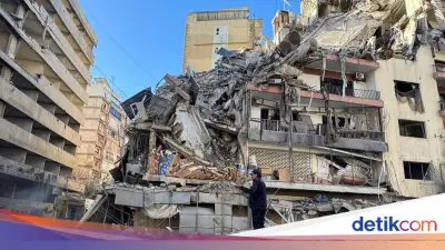 Israel Serang Hotel di Beirut, Klaim Target Komandan Garda Revolusi Iran