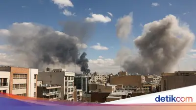 Israel Serang Teheran, Ledakan Guncang Ibu Kota Iran