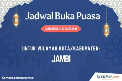 Jadwal Buka Puasa Kota Jambi Hari Ini, Rabu 4 Maret 2026
