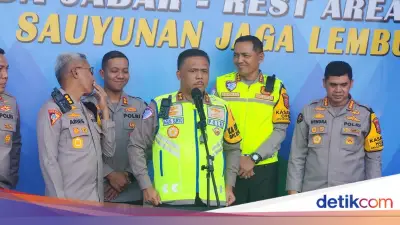 Kakorlantas Tinjau Rest Area Tol Cikampek, Pastikan Operasi Ketupat 2026 Lancar