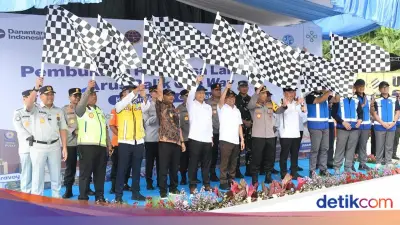 Kapolri dan Gubernur Jateng Buka One Way Nasional untuk Antisipasi Puncak Arus Balik Lebaran 2026