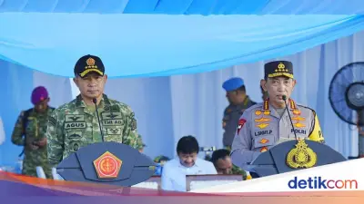 Kapolri dan Panglima TNI Pimpin Apel Gelar Pasukan Operasi Ketupat 2026 di Monas