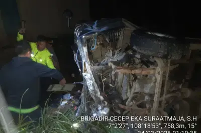 Kecelakaan Maut Elf di Majalengka Tewaskan 6 Orang dan Lukai 15 Lainnya