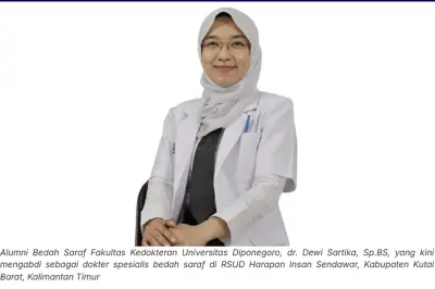 Kisah Inspiratif Dewi, Alumni Undip yang Jadi Dokter Bedah Saraf di Daerah 3T