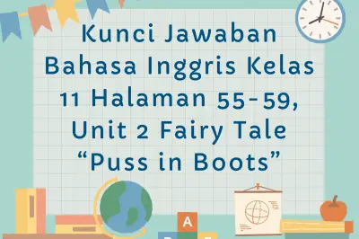 Kunci Jawaban Bahasa Inggris Kelas 11 Halaman 55-59 Unit 2 Fairy Tale Puss