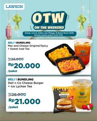 Lawson Indonesia Luncurkan Promo Akhir Pekan Maret 2026, Diskon Bundling Makanan dan Minuman