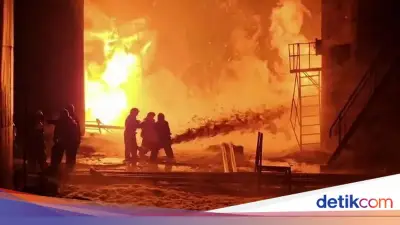 Ledakan Dahsyat Guncang Pabrik Kimia Terbesar Rusia, Korban Jiwa Berjatuhan