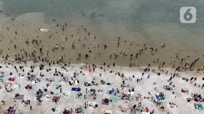 Libur Lebaran, Ancol Dibanjiri Puluhan Ribu Pengunjung, Operasional Pantai Diperpanjang