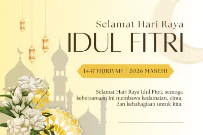 Makna dan Cara Membalas Ucapan Taqabbalallahu Minna wa Minkum di Idul Fitri