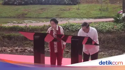 Megawati dan Pramono Resmikan Taman Bendera Pusaka di Jakarta Selatan