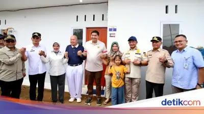 Mendagri Serahkan 120 Huntap ke Korban Bencana Tapsel, Puji Kesigapan Bupati