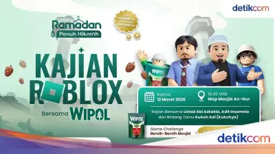 Minggu Terakhir! Kajian Roblox Wipol di Masjid An-Nur Virtual Ramadan 2026
