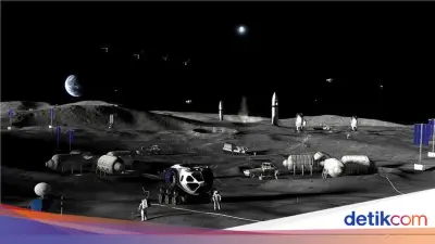 NASA Ubah Strategi: Fokus Bangun Pangkalan di Permukaan Bulan, Bukan di Orbit