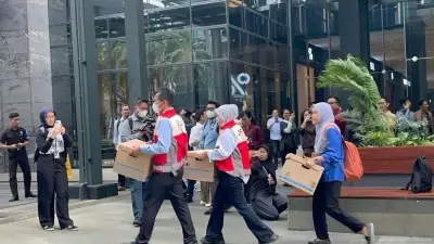 OJK dan Bareskrim Geledah Kantor Mirae Asset Sekuritas, Sita Dokumen dan USB