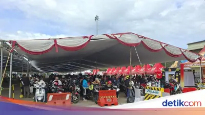 Pelabuhan Ciwandan Cilegon Dipadati Pemudik Motor, Jumlah Meningkat Signifikan