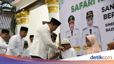 Pemkab Sidoarjo dan Baznas Santuni 1.000 Anak Yatim dalam Safari Ramadhan