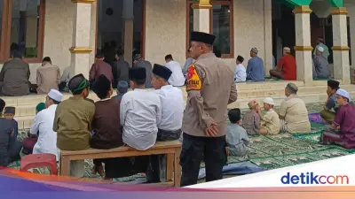 Polisi Amankan Salat Id di Klapanunggal Bogor, Situasi Kondusif