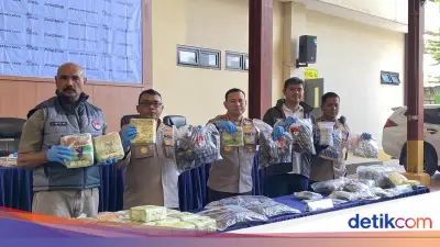 Polisi Gagalkan Jaringan Narkoba Medan-Jakarta, 26,7 Kg Ganja Disita