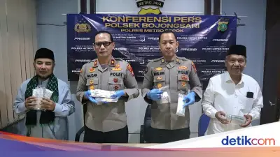 Polisi Tangkap 3 Penjual Obat Terlarang di Depok dengan Modus COD, 1.100 Butir Disita