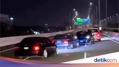 Polisi Tegur Pengemudi Mobil Zig-zag di Tol Becakayu yang Buat Konten Viral