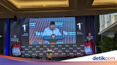 Prabowo Hadiri Tasyakuran HUT ke-1 BPI Danantara di Jakarta