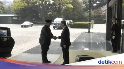 Prabowo Sambangi Kaisar Naruhito di Istana Kekaisaran Tokyo dalam Kunjungan Resmi