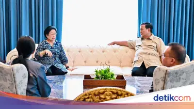 Prabowo Sambut Megawati di Istana Merdeka: Lanjutkan Silaturahmi Antarpemimpin Bangsa