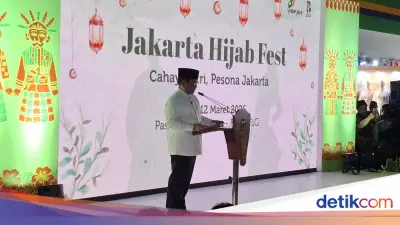 Pramono Buka Jakarta Hijab Festival, Upaya Hidupkan Kembali Tanah Abang