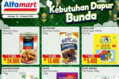 Promo Alfamart 28 Maret 2026: Diskon Mie Instan Berbagai Merek Hingga Rp 1.000