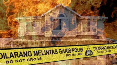 Pulang Lebaran Disambut Kobaran Api, Rumah di Kembangan Hangus Terbakar