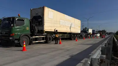 Ruas Jalan Solo-Sragen KM 13-15 Bebas Banjir, Siap Layani Arus Mudik Lebaran 2026