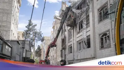 Rudal AS-Israel Hantam Kampus di Isfahan Iran, 4 Staf Terluka dan Iran Ancam Balas