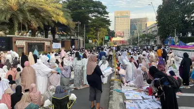 Salat Idulfitri di Pusat Dakwah Muhammadiyah Dipadati Ribuan Jamaah dan Pejabat