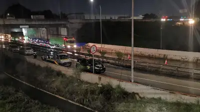 Tol Jakarta-Tangerang Terendam Banjir Akibat Curah Hujan Tinggi