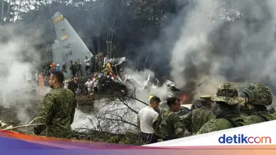 Tragis! Pesawat Hercules Militer Kolombia Jatuh di Hutan, 66 Orang Tewas